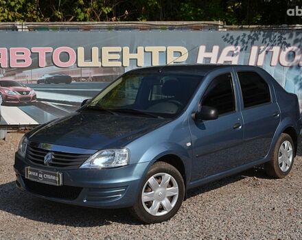 Синий Рено Логан, объемом двигателя 1.4 л и пробегом 51 тыс. км за 5200 $, фото 1 на Automoto.ua