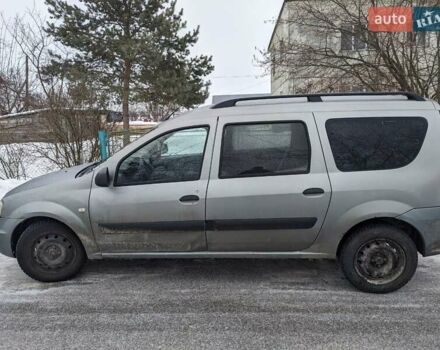 Синий Рено Логан, объемом двигателя 1.6 л и пробегом 513 тыс. км за 3750 $, фото 1 на Automoto.ua