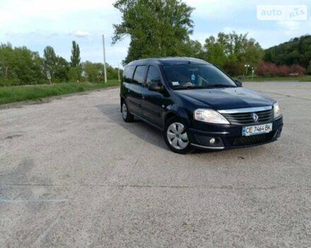 Синий Рено Логан, объемом двигателя 1.5 л и пробегом 174 тыс. км за 6000 $, фото 1 на Automoto.ua