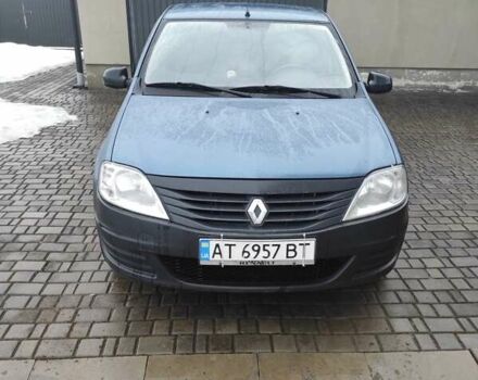 Синий Рено Логан, объемом двигателя 1.39 л и пробегом 185 тыс. км за 4000 $, фото 1 на Automoto.ua