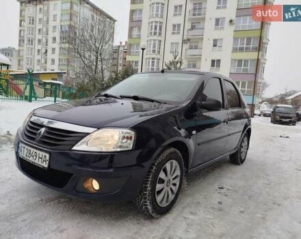 Синий Рено Логан, объемом двигателя 1.39 л и пробегом 112 тыс. км за 5300 $, фото 1 на Automoto.ua