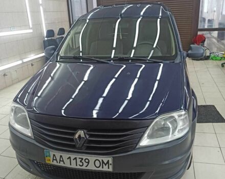 Синий Рено Логан, объемом двигателя 1.6 л и пробегом 2 тыс. км за 5000 $, фото 1 на Automoto.ua