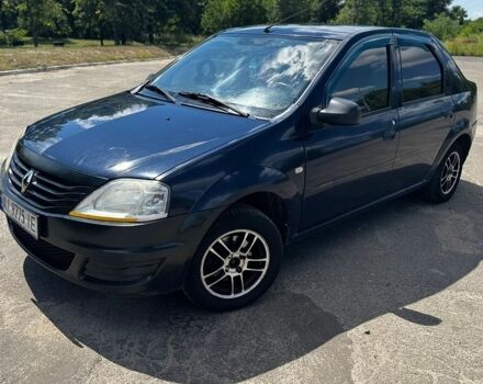 Синий Рено Логан, объемом двигателя 1.39 л и пробегом 300 тыс. км за 3450 $, фото 1 на Automoto.ua