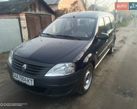 Синий Рено Логан, объемом двигателя 1.6 л и пробегом 86 тыс. км за 6000 $, фото 1 на Automoto.ua