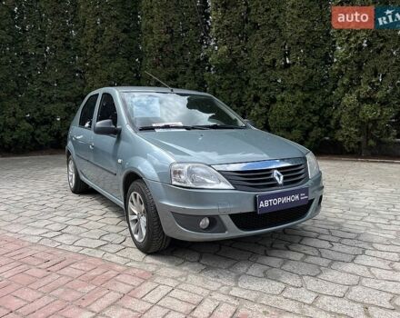 Синий Рено Логан, объемом двигателя 1.39 л и пробегом 198 тыс. км за 4500 $, фото 1 на Automoto.ua
