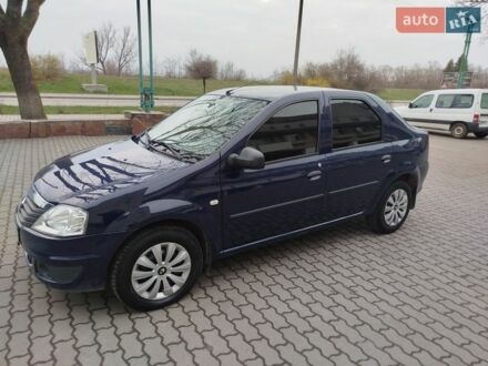 Синий Рено Логан, объемом двигателя 1.39 л и пробегом 112 тыс. км за 4350 $, фото 1 на Automoto.ua