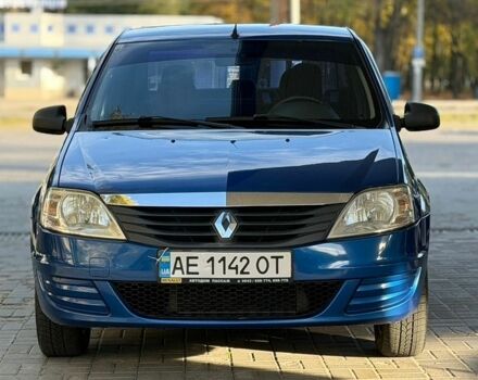 Синий Рено Логан, объемом двигателя 1.6 л и пробегом 206 тыс. км за 4500 $, фото 1 на Automoto.ua
