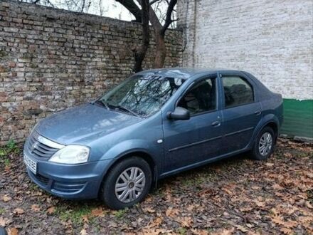Синій Рено Логан, об'ємом двигуна 1.39 л та пробігом 205 тис. км за 4200 $, фото 1 на Automoto.ua