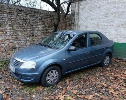 Синій Рено Логан, об'ємом двигуна 1.39 л та пробігом 205 тис. км за 4200 $, фото 1 на Automoto.ua