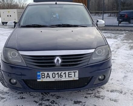 Синий Рено Логан, объемом двигателя 0 л и пробегом 186 тыс. км за 4600 $, фото 1 на Automoto.ua