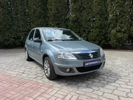 Синий Рено Логан, объемом двигателя 1.4 л и пробегом 198 тыс. км за 4500 $, фото 1 на Automoto.ua