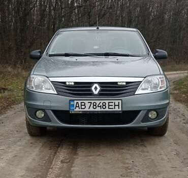 Синій Рено Логан, об'ємом двигуна 1.39 л та пробігом 267 тис. км за 3800 $, фото 1 на Automoto.ua