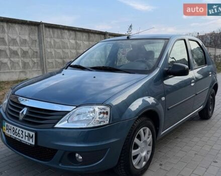 Синій Рено Логан, об'ємом двигуна 1.4 л та пробігом 28 тис. км за 6200 $, фото 1 на Automoto.ua