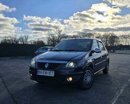 Синий Рено Логан, объемом двигателя 1.4 л и пробегом 256 тыс. км за 3700 $, фото 1 на Automoto.ua
