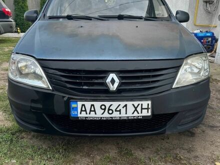 Синий Рено Логан, объемом двигателя 1.39 л и пробегом 505 тыс. км за 3900 $, фото 1 на Automoto.ua