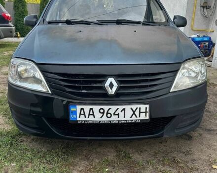 Синий Рено Логан, объемом двигателя 1.39 л и пробегом 505 тыс. км за 3900 $, фото 1 на Automoto.ua