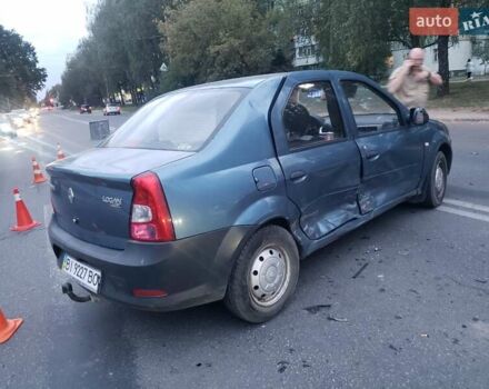 Синій Рено Логан, об'ємом двигуна 1.39 л та пробігом 80 тис. км за 1000 $, фото 1 на Automoto.ua