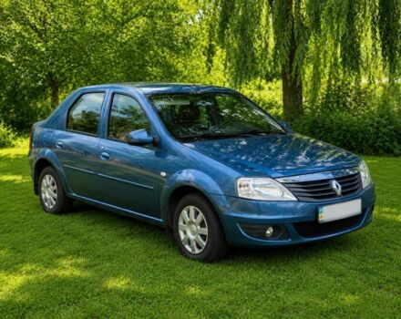 Синій Рено Логан, об'ємом двигуна 1.4 л та пробігом 169 тис. км за 4800 $, фото 1 на Automoto.ua