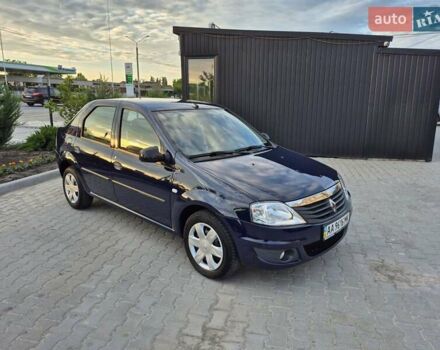 Синий Рено Логан, объемом двигателя 1.39 л и пробегом 69 тыс. км за 6450 $, фото 1 на Automoto.ua