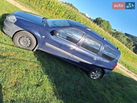 Синій Рено Логан, об'ємом двигуна 1.6 л та пробігом 243 тис. км за 4600 $, фото 1 на Automoto.ua