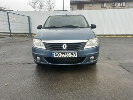 Синий Рено Логан, объемом двигателя 1.5 л и пробегом 192 тыс. км за 4650 $, фото 1 на Automoto.ua