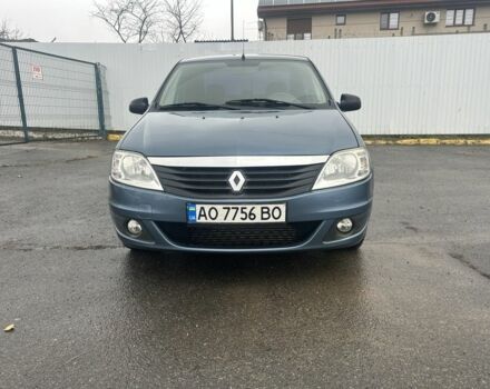 Синий Рено Логан, объемом двигателя 1.5 л и пробегом 192 тыс. км за 4650 $, фото 1 на Automoto.ua