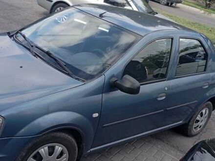 Синий Рено Логан, объемом двигателя 1.39 л и пробегом 210 тыс. км за 1300 $, фото 1 на Automoto.ua