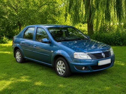 Синий Рено Логан, объемом двигателя 1.4 л и пробегом 169 тыс. км за 6000 $, фото 1 на Automoto.ua