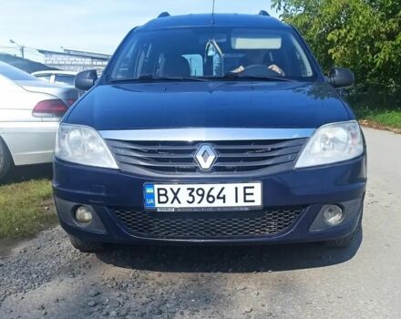 Синій Рено Логан, об'ємом двигуна 1.5 л та пробігом 246 тис. км за 5200 $, фото 1 на Automoto.ua