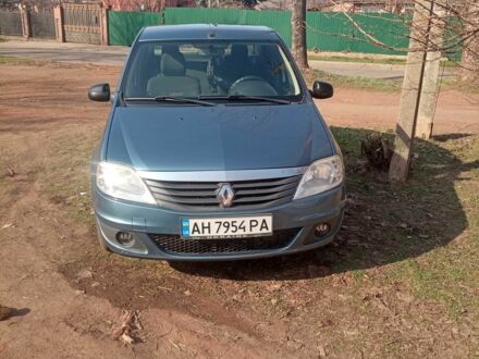 Синій Рено Логан, об'ємом двигуна 1.5 л та пробігом 190 тис. км за 4150 $, фото 1 на Automoto.ua