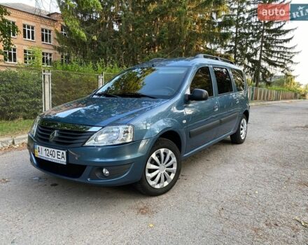 Синій Рено Логан, об'ємом двигуна 1.6 л та пробігом 92 тис. км за 5300 $, фото 1 на Automoto.ua