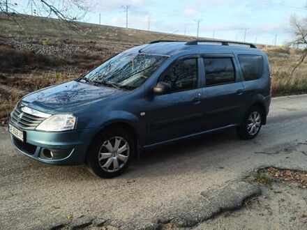 Синій Рено Логан, об'ємом двигуна 1.6 л та пробігом 112 тис. км за 5200 $, фото 1 на Automoto.ua