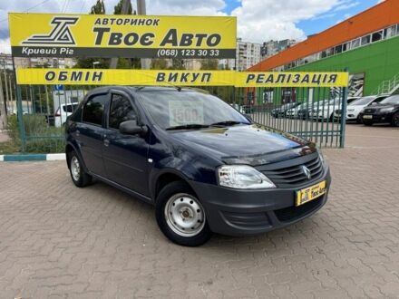 Синій Рено Логан, об'ємом двигуна 1.4 л та пробігом 140 тис. км за 5013 $, фото 1 на Automoto.ua