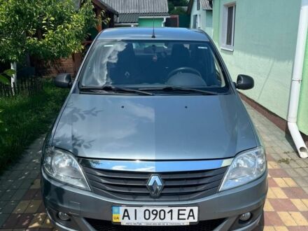 Синій Рено Логан, об'ємом двигуна 1.4 л та пробігом 176 тис. км за 5829 $, фото 1 на Automoto.ua