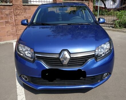 Синій Рено Логан, об'ємом двигуна 1.2 л та пробігом 65 тис. км за 8499 $, фото 1 на Automoto.ua
