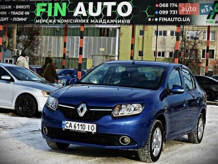 Синий Рено Логан, объемом двигателя 1.15 л и пробегом 147 тыс. км за 5450 $, фото 1 на Automoto.ua