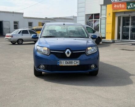 Синий Рено Логан, объемом двигателя 1.6 л и пробегом 57 тыс. км за 8000 $, фото 1 на Automoto.ua
