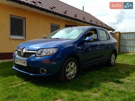 Синий Рено Логан, объемом двигателя 1.46 л и пробегом 157 тыс. км за 5499 $, фото 1 на Automoto.ua