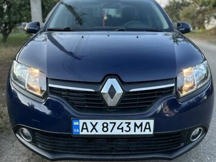 Синий Рено Логан, объемом двигателя 1.6 л и пробегом 218 тыс. км за 5900 $, фото 1 на Automoto.ua