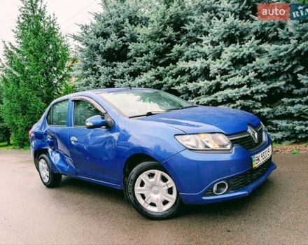 Синий Рено Логан, объемом двигателя 1.15 л и пробегом 180 тыс. км за 2450 $, фото 1 на Automoto.ua