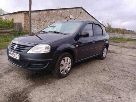 Рено Логан 2013 в Виннице на Automoto.ua Синий Рено Логан, объемом двигателя 1.4 л и пробегом 156 тыс. км за 3000 $, фото 1 на Automoto.ua