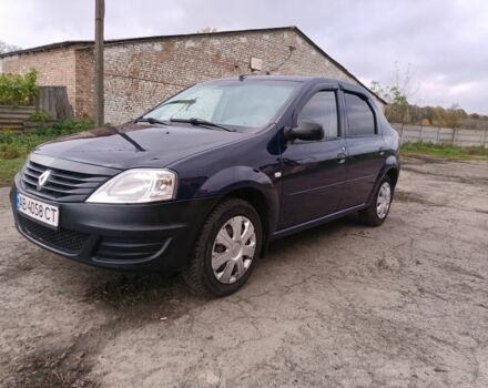 Синій Рено Логан, об'ємом двигуна 1.4 л та пробігом 156 тис. км за 3000 $, фото 1 на Automoto.ua