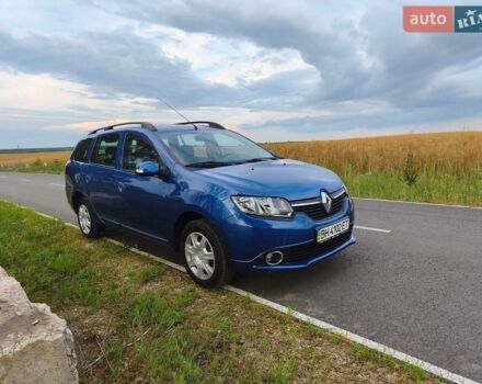 Синий Рено Логан, объемом двигателя 1.46 л и пробегом 8 тыс. км за 11400 $, фото 1 на Automoto.ua