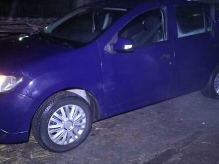 Синий Рено Логан, объемом двигателя 1.6 л и пробегом 163 тыс. км за 6700 $, фото 1 на Automoto.ua