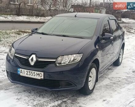Синий Рено Логан, объемом двигателя 1.6 л и пробегом 181 тыс. км за 6300 $, фото 1 на Automoto.ua