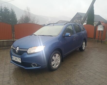 Синий Рено Логан, объемом двигателя 1.5 л и пробегом 289 тыс. км за 6350 $, фото 1 на Automoto.ua