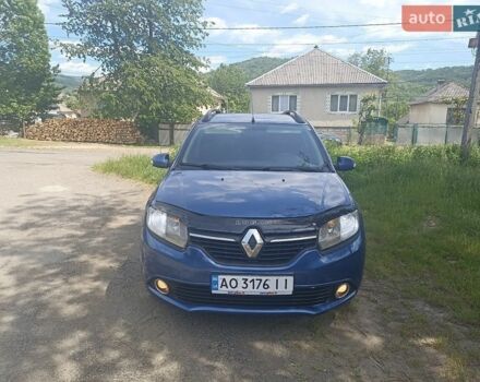 Синій Рено Логан, об'ємом двигуна 1.5 л та пробігом 289 тис. км за 5759 $, фото 1 на Automoto.ua