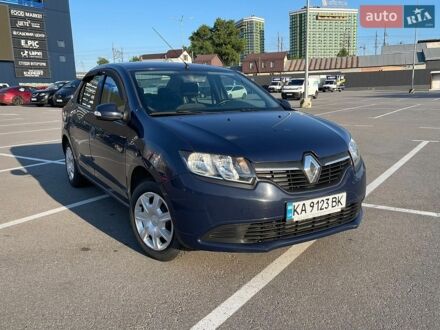 Синий Рено Логан, объемом двигателя 1.6 л и пробегом 250 тыс. км за 5600 $, фото 1 на Automoto.ua