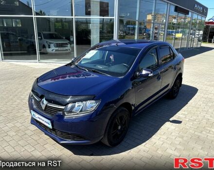 Синий Рено Логан, объемом двигателя 1.6 л и пробегом 220 тыс. км за 5500 $, фото 1 на Automoto.ua