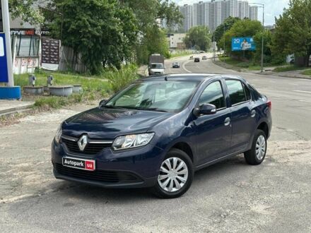 Синий Рено Логан, объемом двигателя 1.6 л и пробегом 135 тыс. км за 5990 $, фото 1 на Automoto.ua